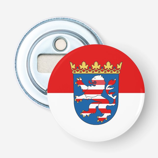 Flagga Hesse Flaska öppnare (Framsidan)