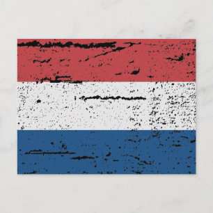 FLAGGA HOLLAND VYKORT