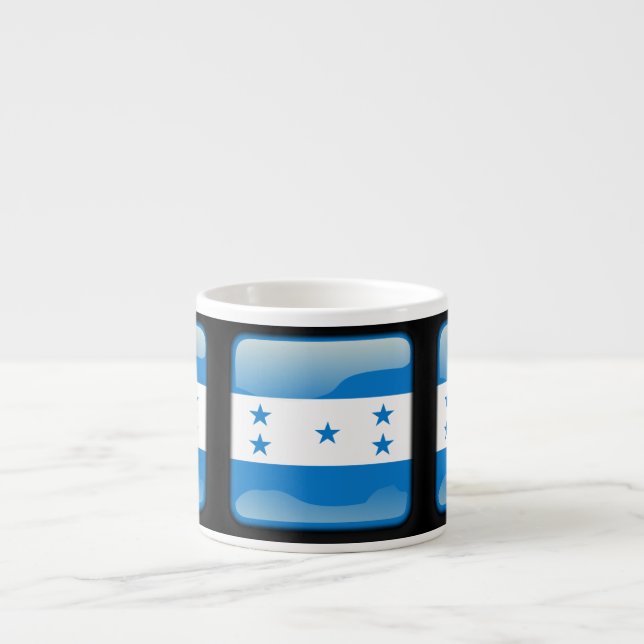 Flagga Honduras Espressomugg (Framsidan)