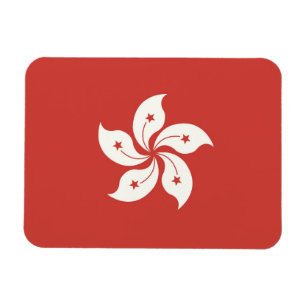 Flagga Hongkong Magnet
