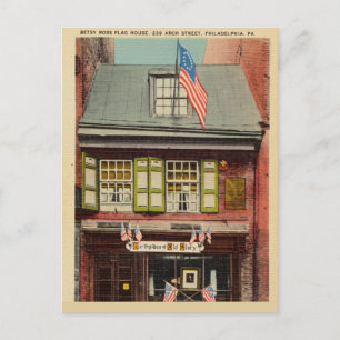 Flagga House, Arch Street, Philadelphia, P.A. Vykort