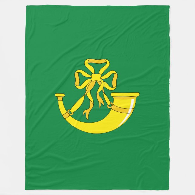 Flagga Huntingdonshire Fleece Blanket (Framsidan)