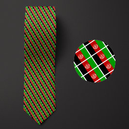 Flagga i Afghanistan Mönster Slips