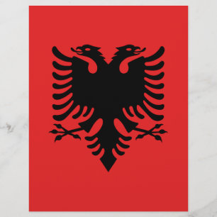 Flagga i Albanien
