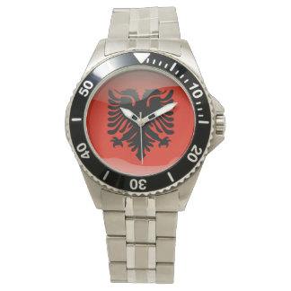 Flagga i Albanien Armbandsur