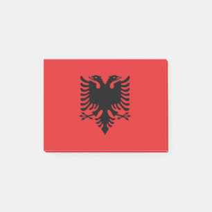 Flagga i Albanien Post-it Block
