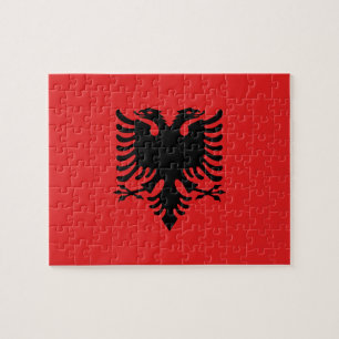 Flagga i Albanien Pussel