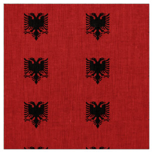Flagga i Albanien Tyg