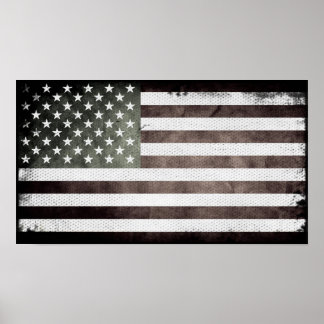 Flagga i Amerika Poster