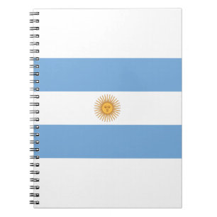 Flagga i Argentina Anteckningsbok