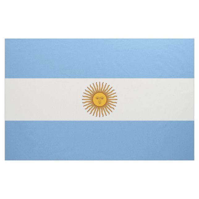 Flagga i Argentina, Bandera de Argentina Tyg (Yard)