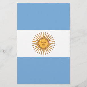 Flagga i Argentina Brevpapper