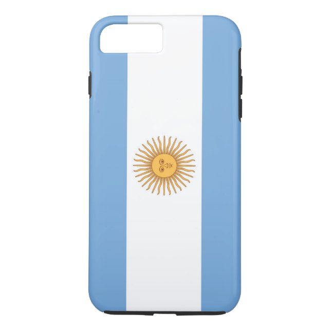 Flagga i Argentina Case-Mate iPhone Skal (Baksida)