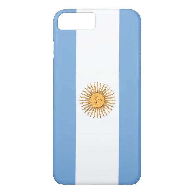 Flagga i Argentina Case-Mate iPhone Skal (Baksida)