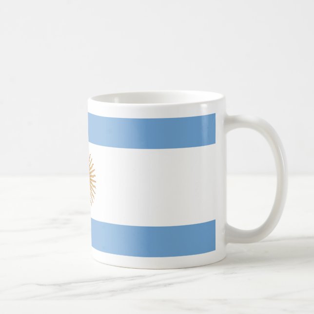 Flagga i Argentina Kaffemugg (Höger)