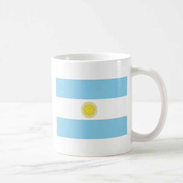 Flagga i Argentina Kaffemugg (Höger)
