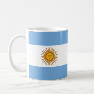 Flagga i Argentina Kaffemugg