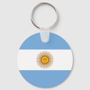 Flagga i Argentina Keychain Nyckelring