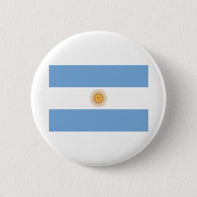 Flagga i Argentina Knapp (Framsida)