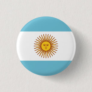 Flagga i Argentina Knapp