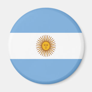 Flagga i Argentina Magnet