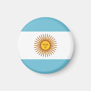 Flagga i Argentina Magnet