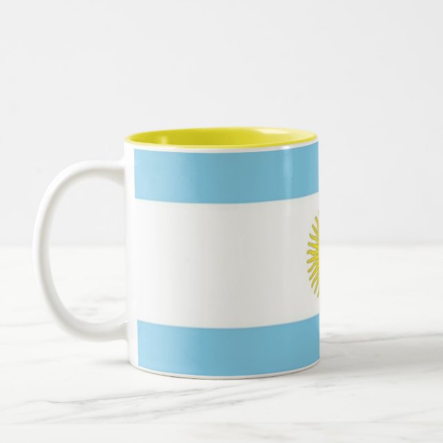 Flagga i Argentina Mugg (Vänster)