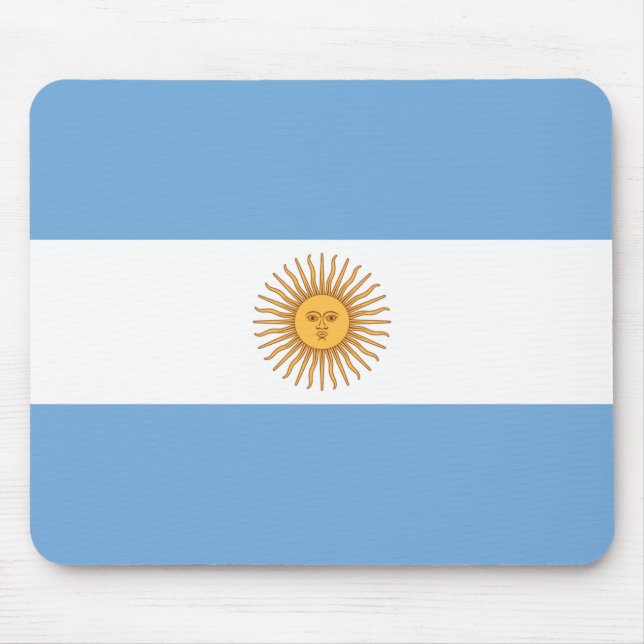 Flagga i Argentina Musmatta (Framsidan)