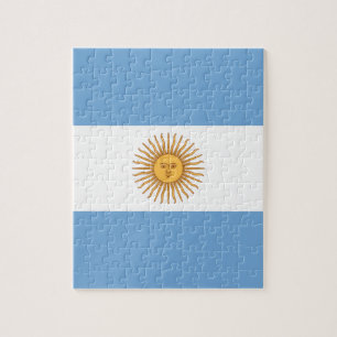 Flagga i Argentina Pussel
