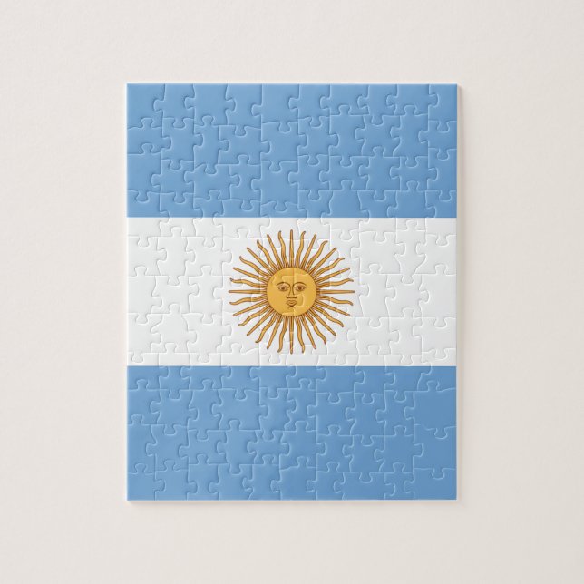 Flagga i Argentina Pussel (Vertikal)