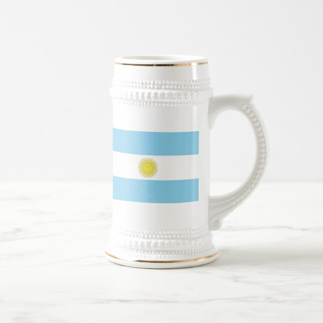 Flagga i Argentina Sejdel (Höger)