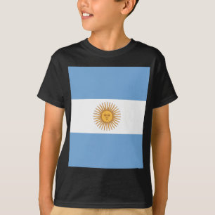 Flagga i Argentina T-shirt