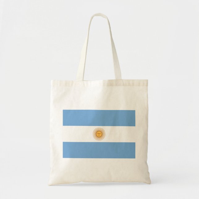 Flagga i Argentina Tygkasse (Framsidan)