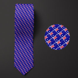 Flagga i Australien Mönster Slips