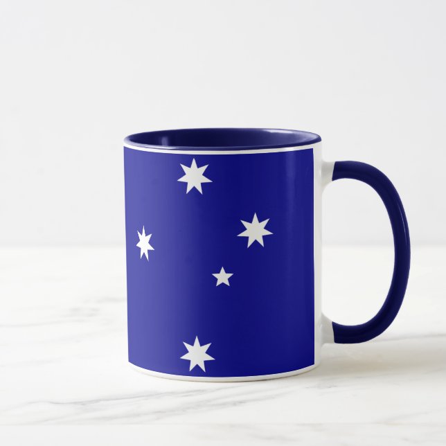 Flagga i Australien Mugg (Höger)