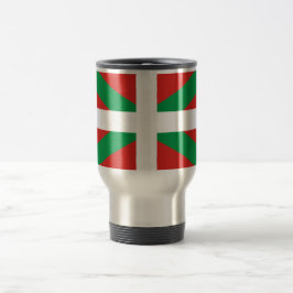 Flagga i Baskien Land Travel/Mugg Resemugg