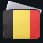Flagga i Belgien Laptop Fodral<br><div class="desc">Andel 2:3,  Belgiens Flagga.</div>