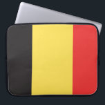 Flagga i Belgien Laptop Fodral<br><div class="desc">Andel 2:3,  Belgiens Flagga.</div>