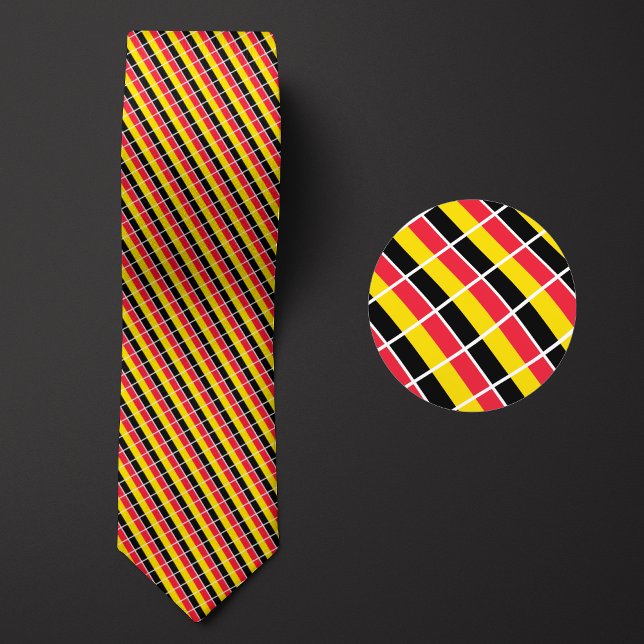 Flagga i Belgien Mönster Slips (Skapare uppladdad)