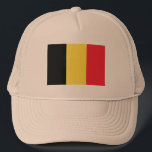 Flagga i Belgiens Truckerkeps<br><div class="desc">Flagga i Belgiens Truckerkeps</div>