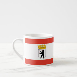 Flagga i Berlin Espresso Kopp Espressomugg