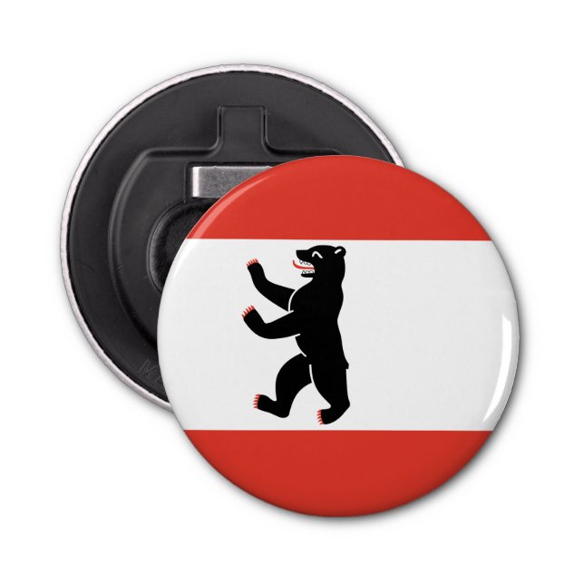 Flagga i Berlins öppnare Flaska (Framsidan)