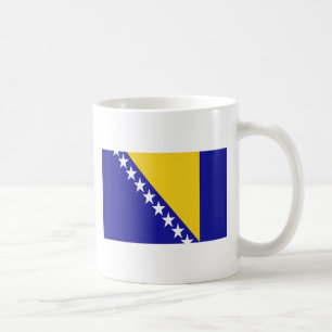 Flagga i Bosnien och Hercegovina Kaffemugg