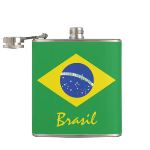 Flagga i Brasilien Fickplunta