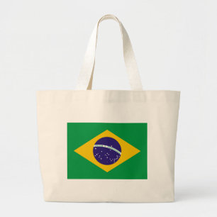 Flagga i Brasilien Jumbo Tygkasse