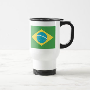 Flagga i Brasilien Mugg