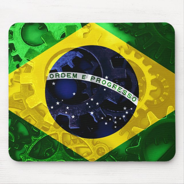 Flagga i Brasilien Musmatta (Framsidan)