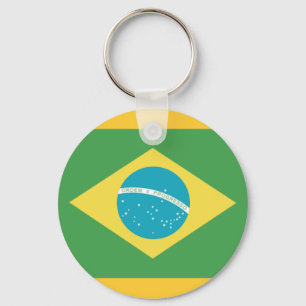 Flagga i Brasilien Nyckelring