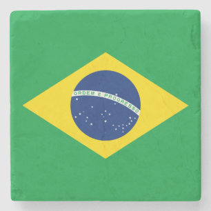 Flagga i Brasilien Stenunderlägg
