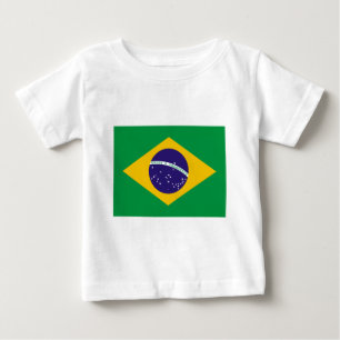 Flagga i Brasilien Tee Shirt